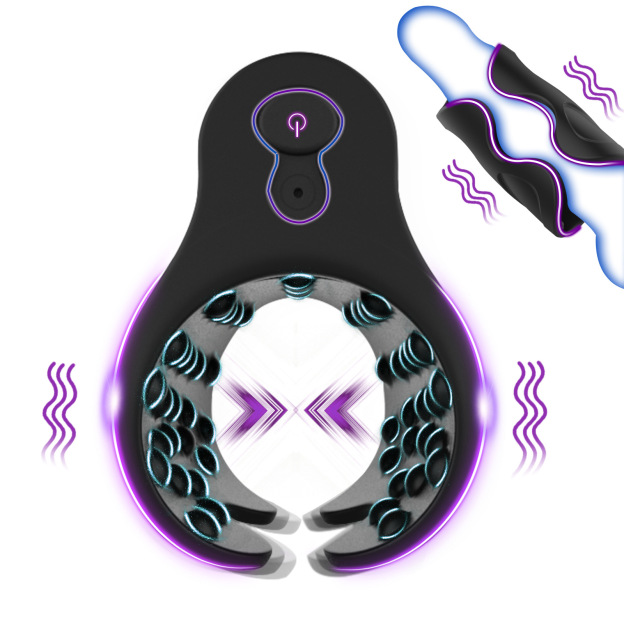 Intensedrive Vibrating Spiked Cock Ring