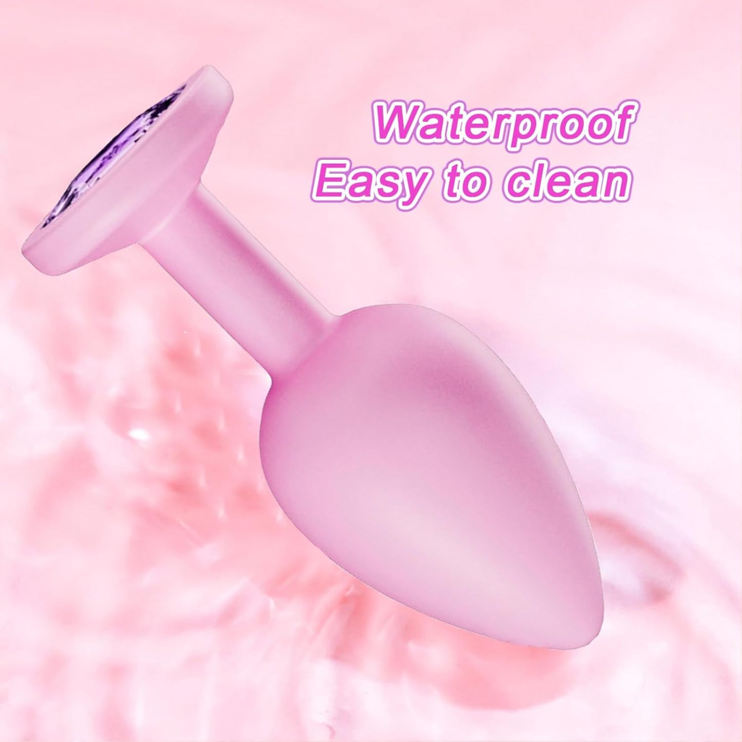 Crystal Diamond Anal Butt Plugs 3 Set
