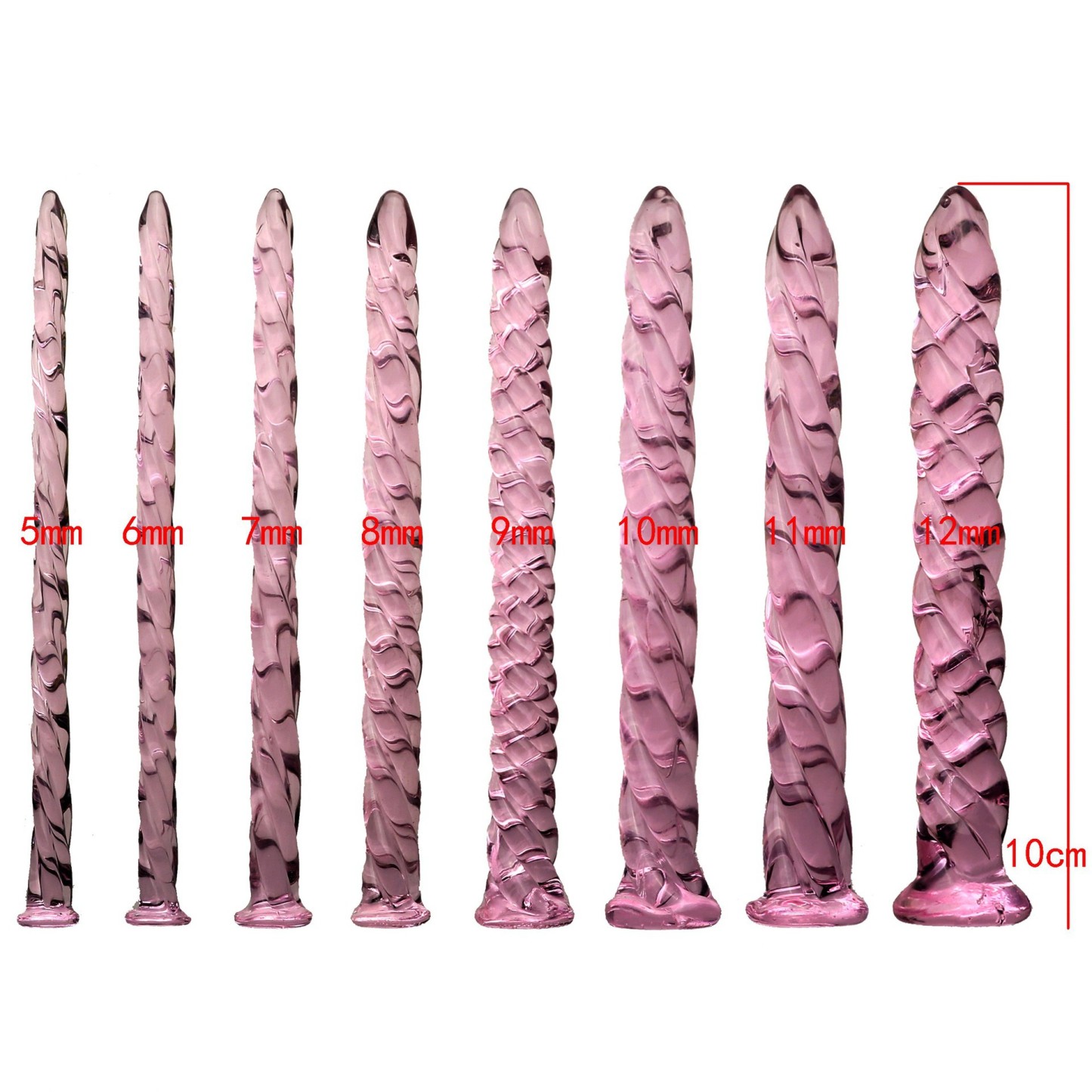 Light Pink Glass Urethral Catheter - image 2