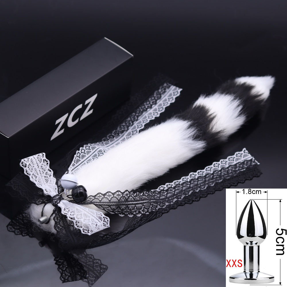 15.7'' Playful Tail Butt Plug With Ribbon Accent-WeLovePlugs