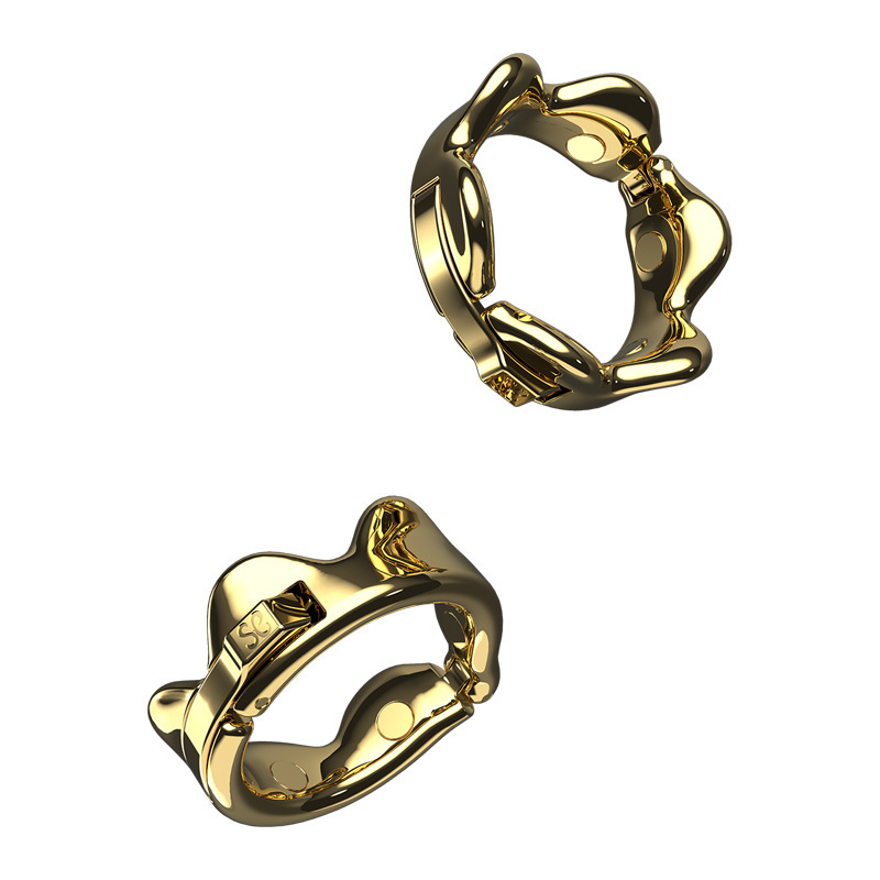 24k Adjustable Glan Ring Penis Ring -WeLovePlugs