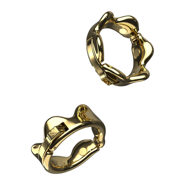 24k Adjustable Glan Ring Penis Ring -WeLovePlugs