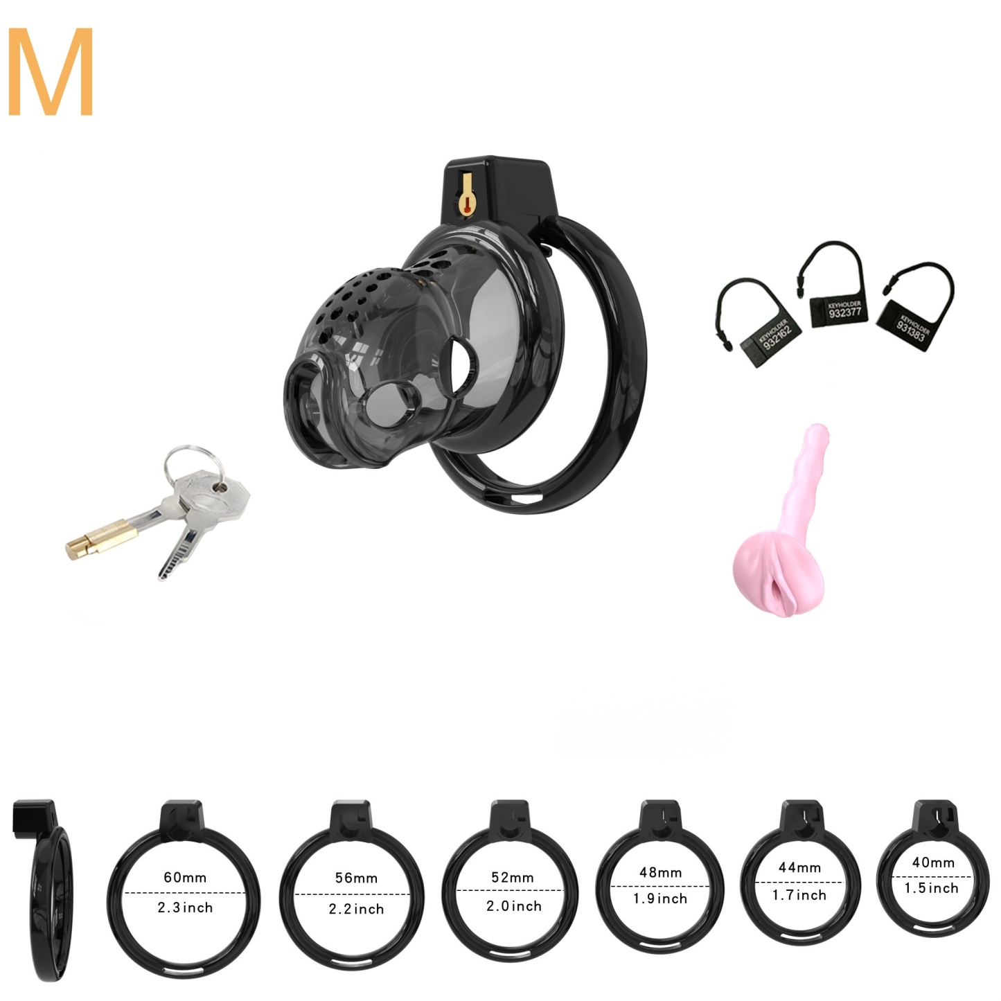 Elastic Male Chastity Cage-WeLovePlugs