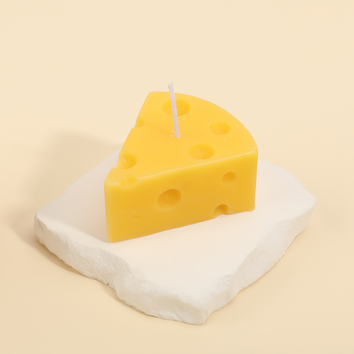 Cheese Shaped Aroma Soy Wax Scented Candle - A - image 1
