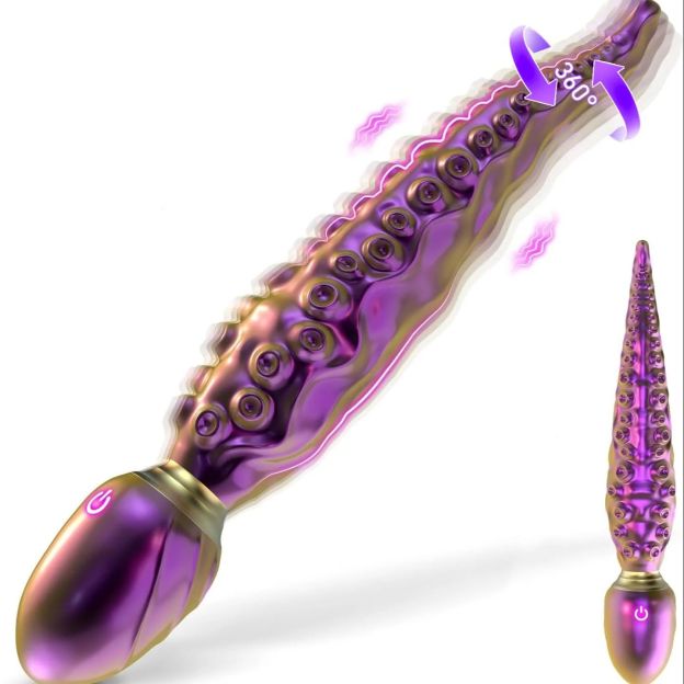 OctoTouch 10-Mode Multi-Zone Vibrator Octupos Dildo-WeLovePlugs