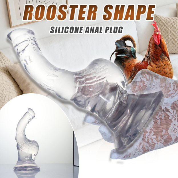 8.66 Inch Rooster Shape Dildo Suction Cup - image 6