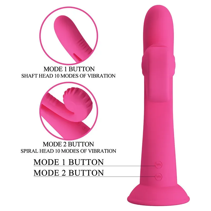 Brand New Snail Vibrator Duel Clit Licking-WeLovePlugs
