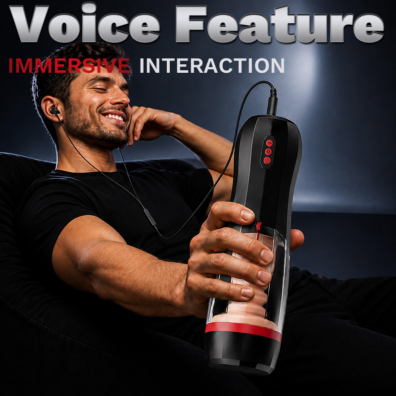 NexaPulse Smart Suction & Vibrating Male Masturbator - image 3