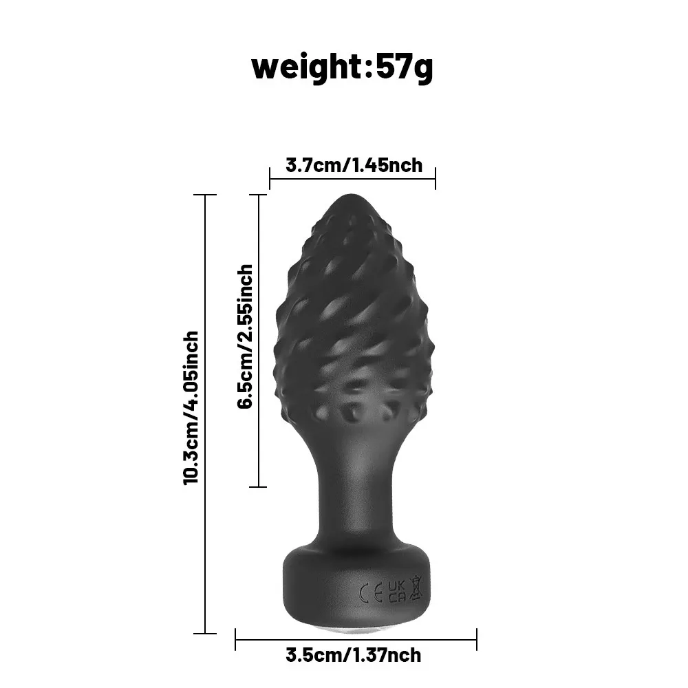 10-Mode 360° Rotating App-Controlled Anal Plug - image 7