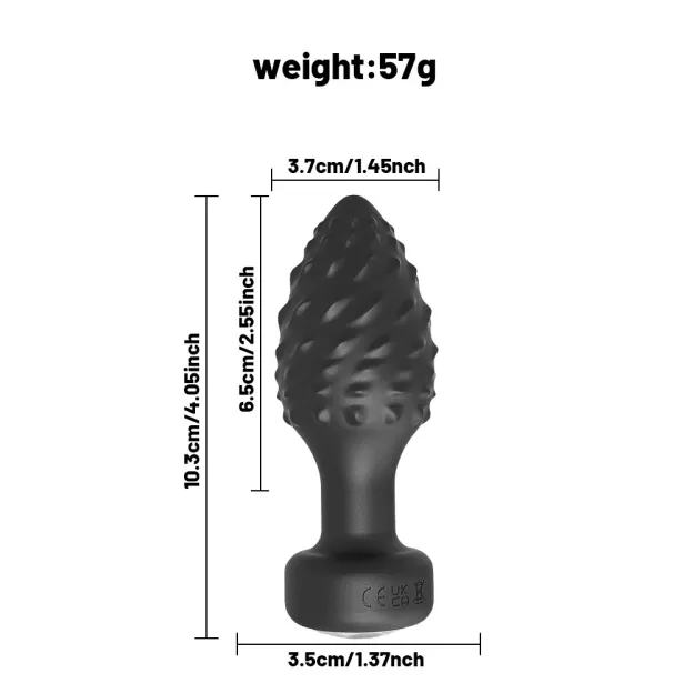 10-Mode 360° Rotating App-Controlled Anal Plug - image 7