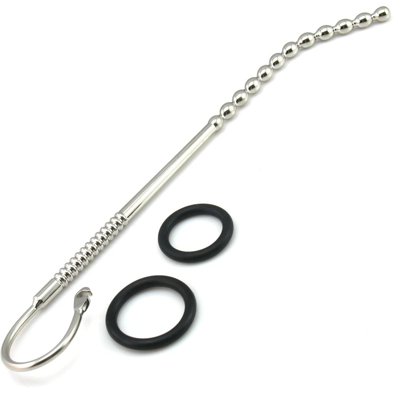 11.22'' Stainless Steel Urethral Trainer-WeLovePlugs