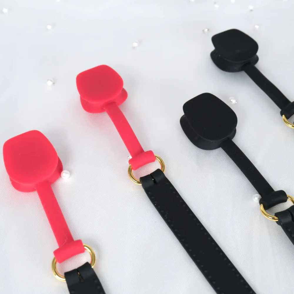 Soft Silicone Open-Mouth Gag with Adjustable Strap-WeLovePlugs