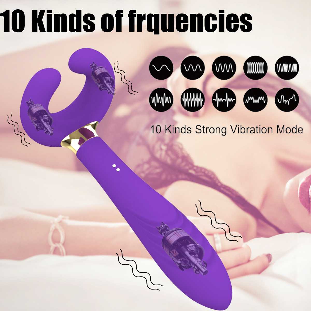 Couples Dual-Ended Vibrator-WeLovePlugs