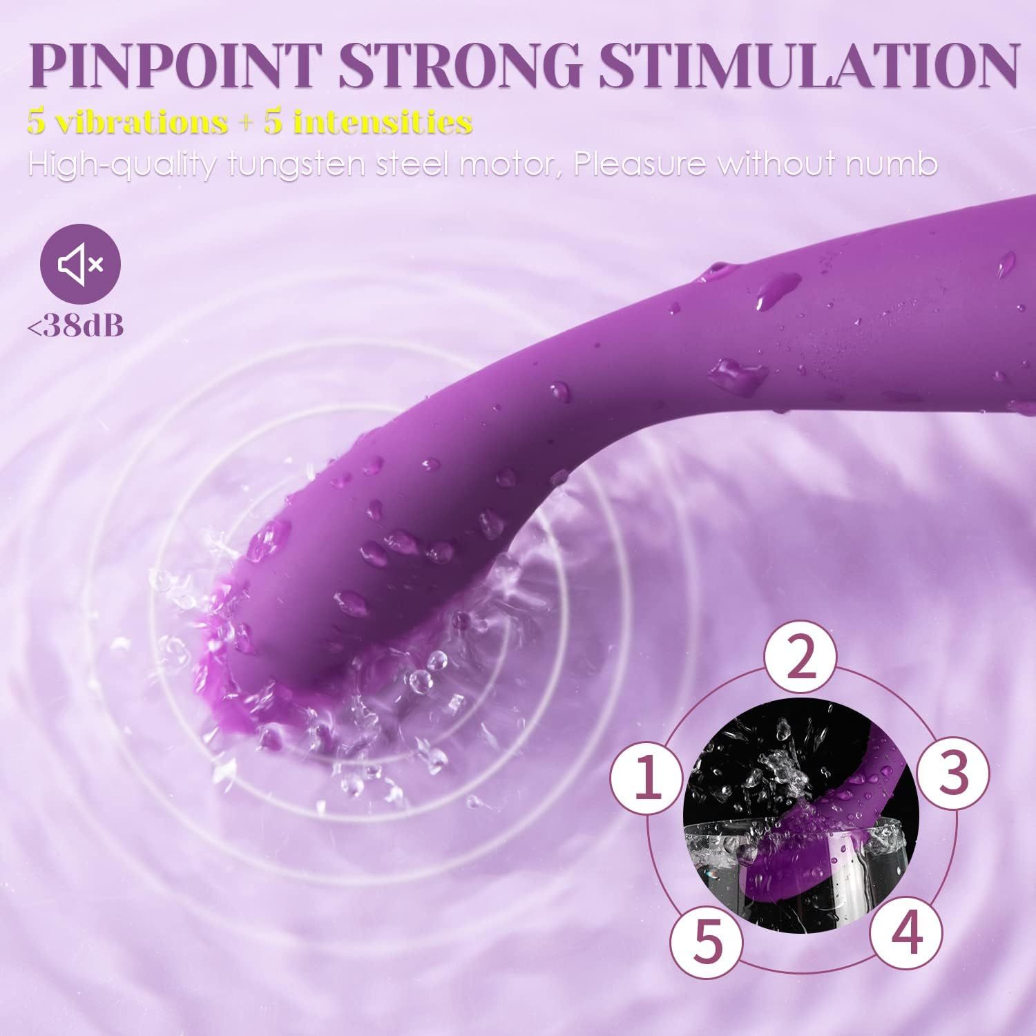 G Spot Vibrator 8 Seconds to Climax -WeLovePlugs