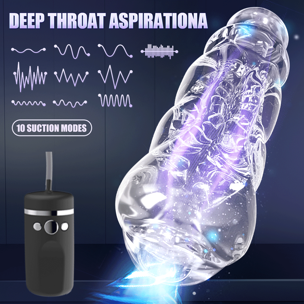 Transparent Male Stimulator-WeLovePlugs