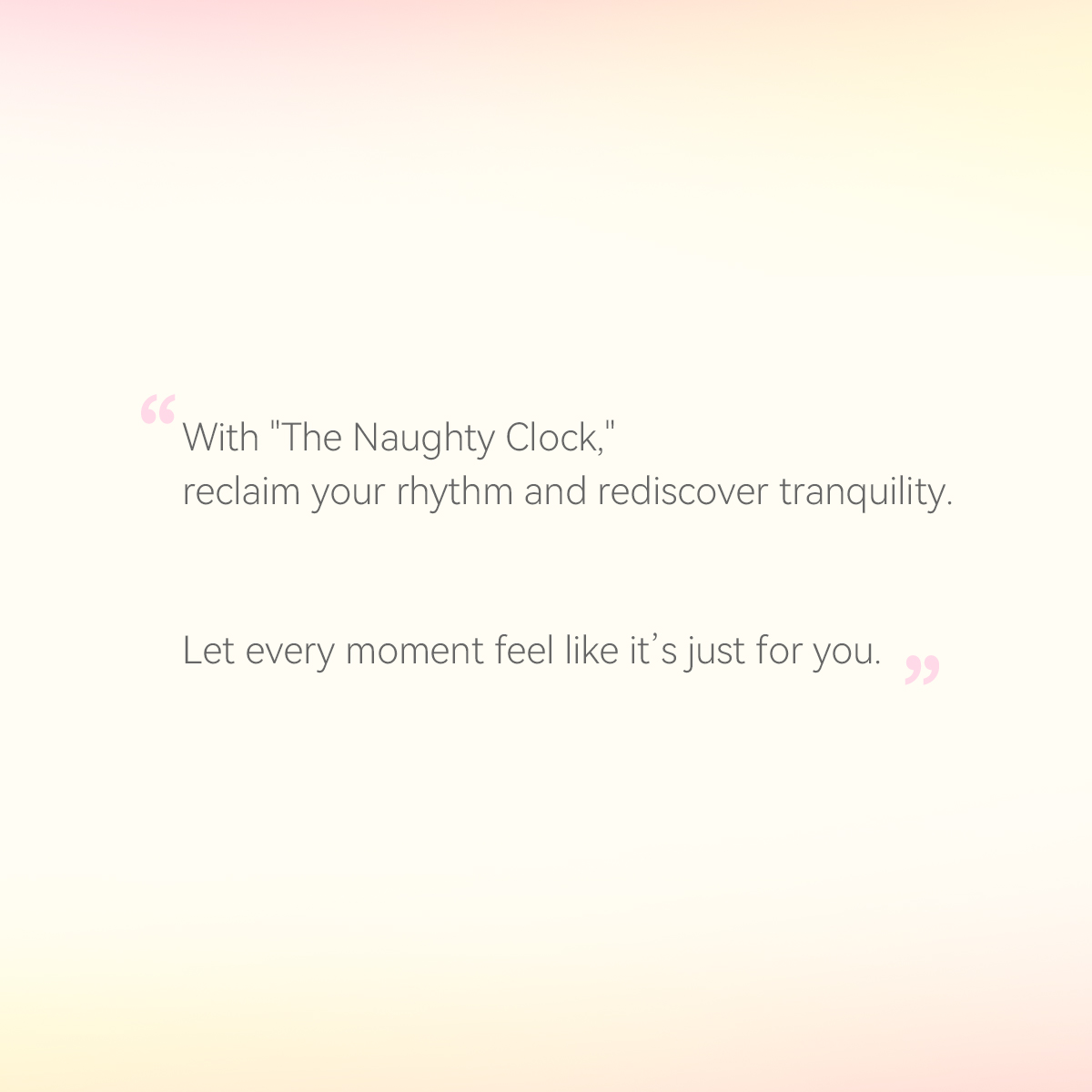 Naughty Clock