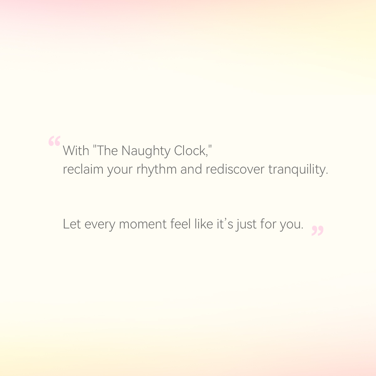 Naughty Clock