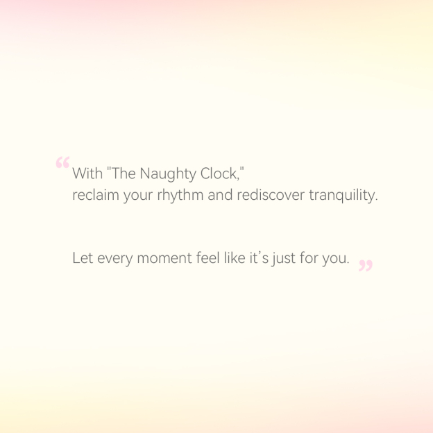 Naughty Clock