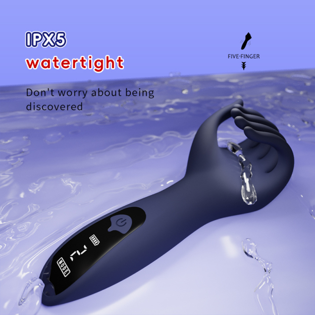 The Palm Grip Penis Vibrator – Realistic Stroker with Powerful Pulsations-WeLovePlugs