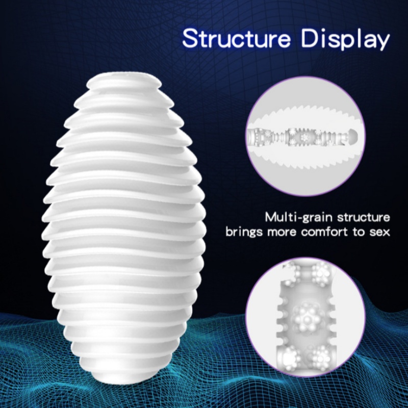 7.48x3.35'' Aircraft Cup Masturbator Penis Exerciser - image 2