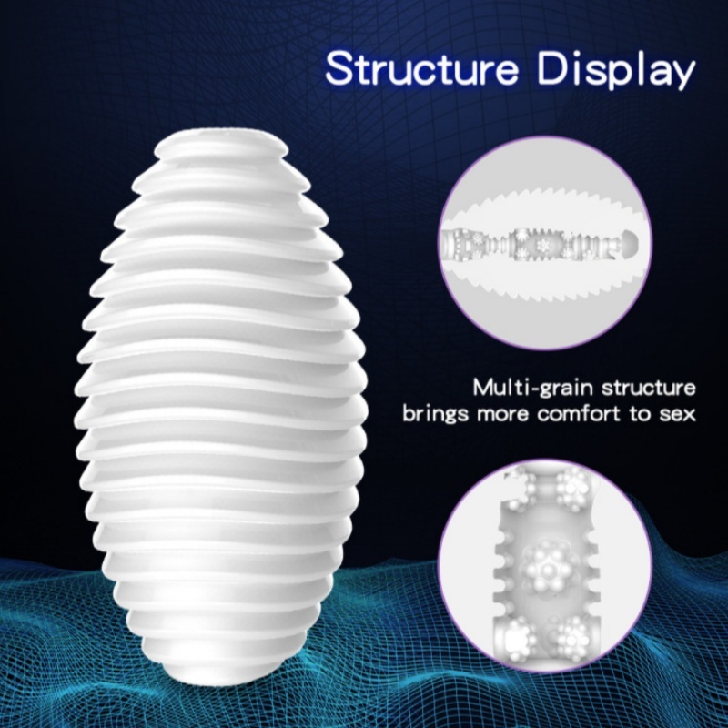 7.48x3.35'' Aircraft Cup Masturbator Penis Exerciser - image 2