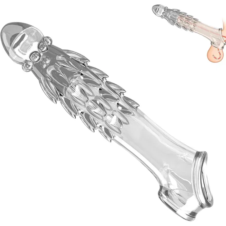 FlexiMax Knotted Vibrating Knotted Penis Sleeve-WeLovePlugs