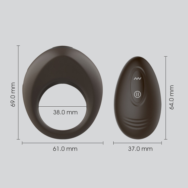 38mm Remote Control Cock Ring – Boost Performance & Pleasure-WeLovePlugs