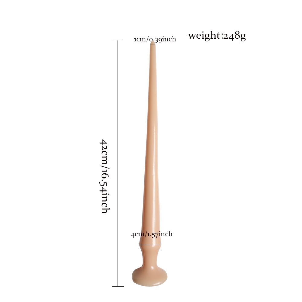 Flexidepth Extra Long Pig Dildo Anal Plug