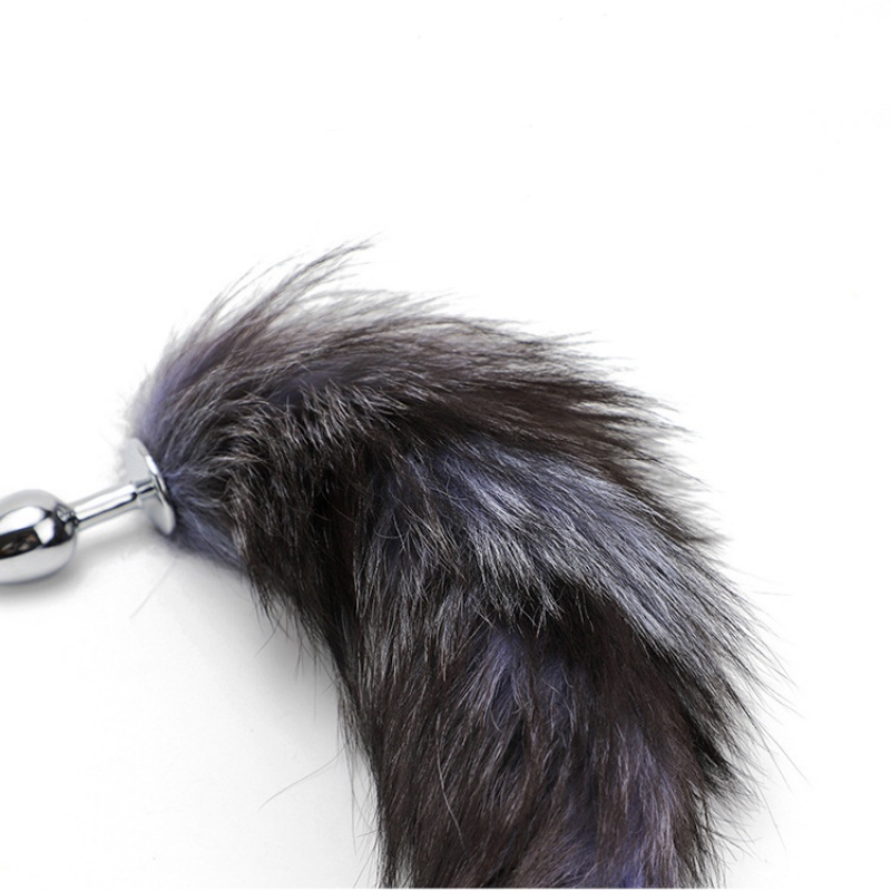 Nightfall Handmade Detachable Plug Fox Tail - 40cm - image 2