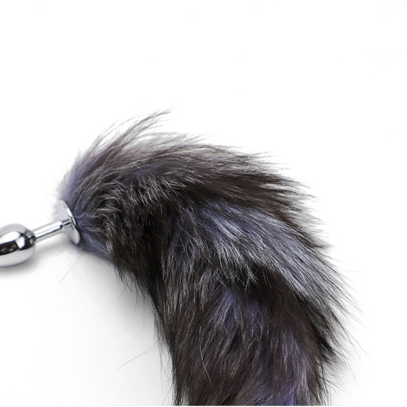 Nightfall Handmade Detachable Plug Fox Tail - 40cm - image 2