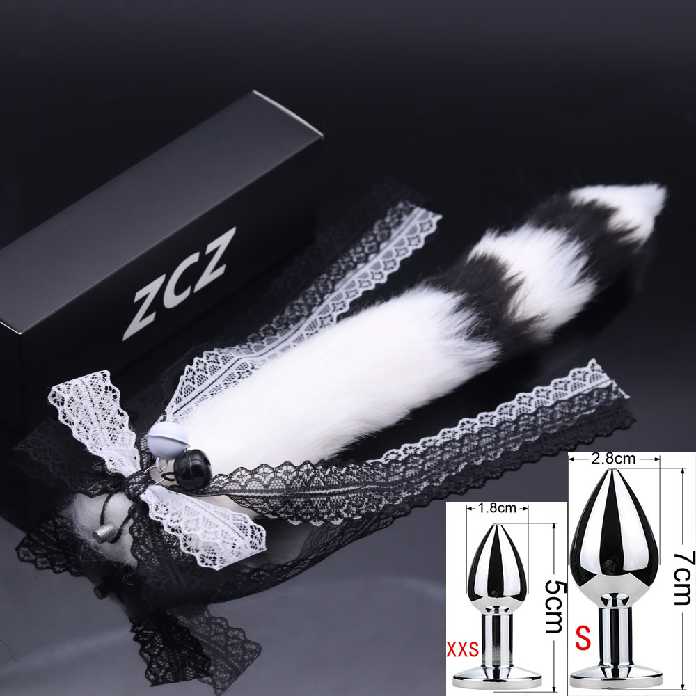 15.7'' Playful Tail Butt Plug With Ribbon Accent-WeLovePlugs