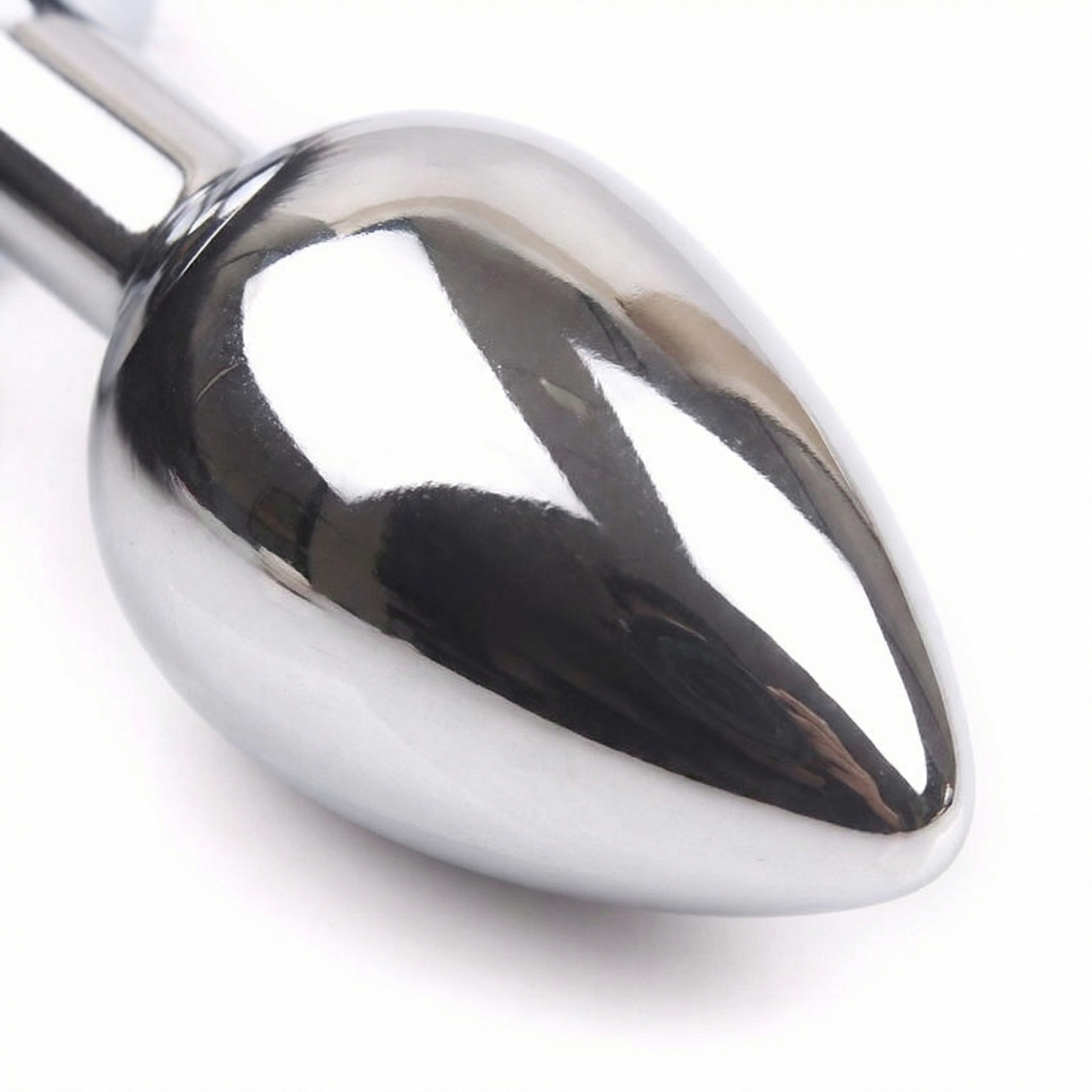 Black Fox Tail Butt Plug • 18.1 Inch Tail - image 4