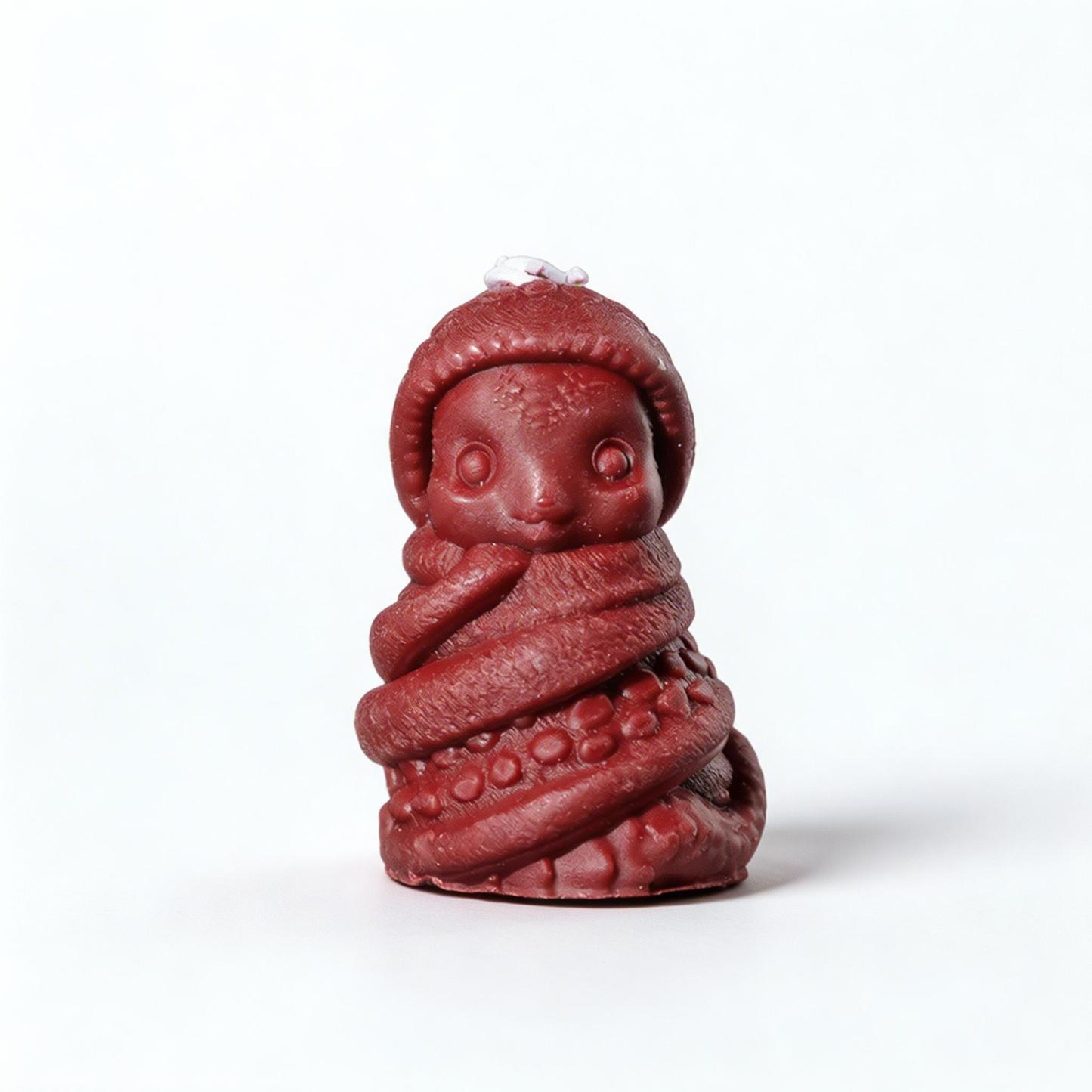 Baby Snake Sensual Candle – Low-Temperature - Red - image 6