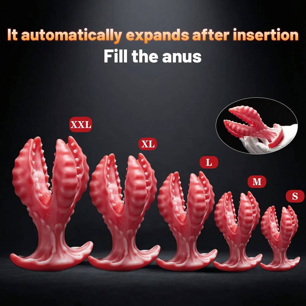Venus Textured Bloom Silicone Butt Plug - image 10