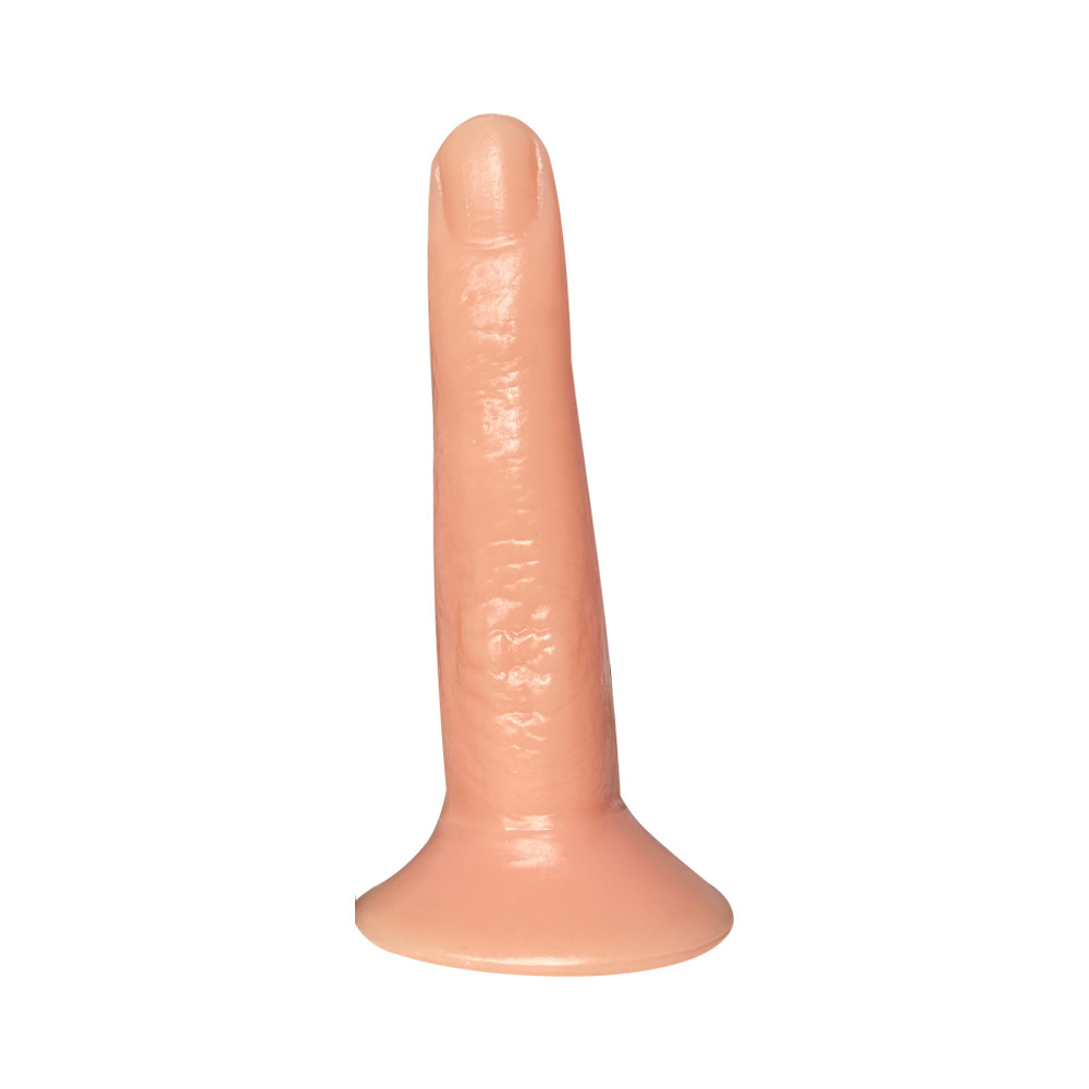 Realistic Black Finger-Shaped Dildo – Soft, Flexible & Perfect for Deep Play-WeLovePlugs