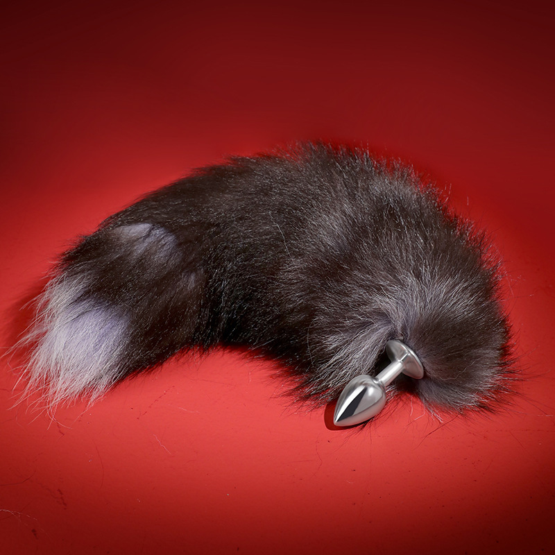 Fluffy Fox Tail Anal Plug  -WeLovePlugs