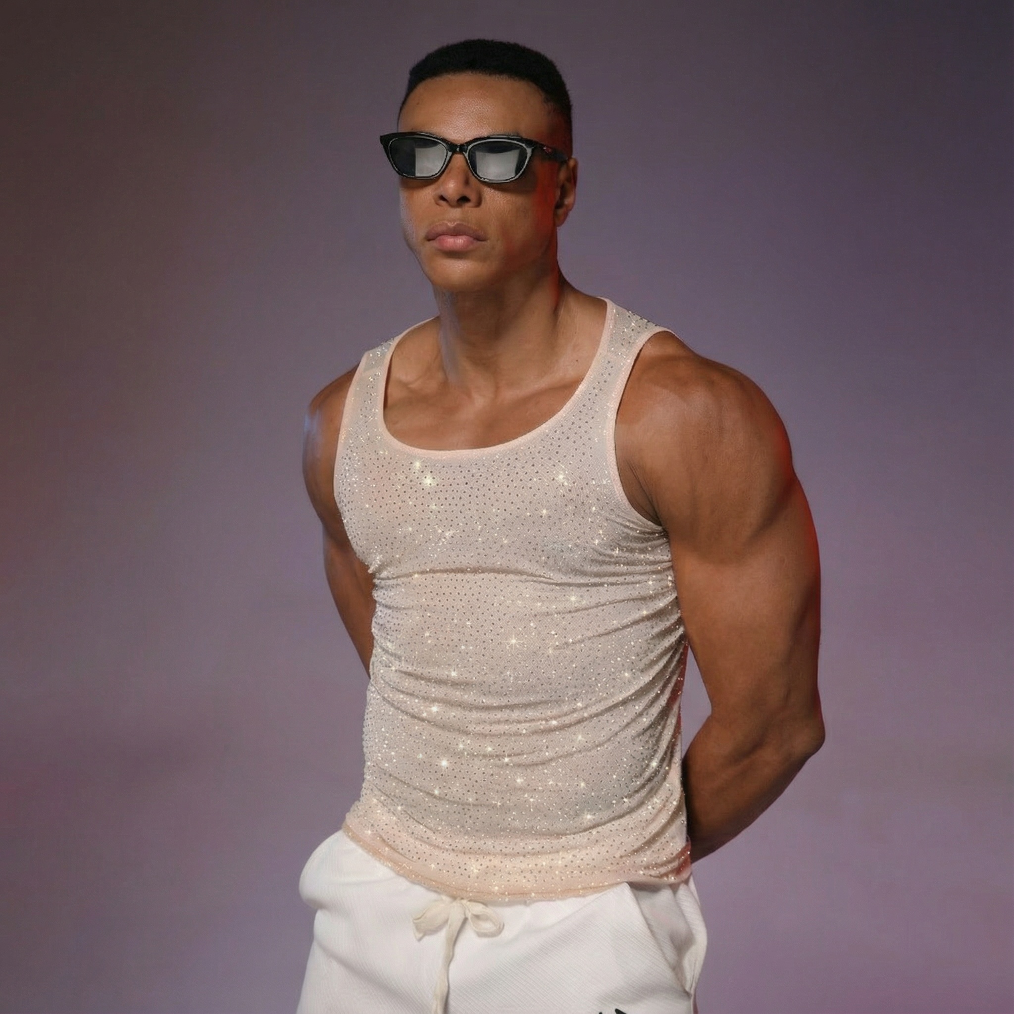 Starluxe Mesh Sparkle Top – Style G - image 13