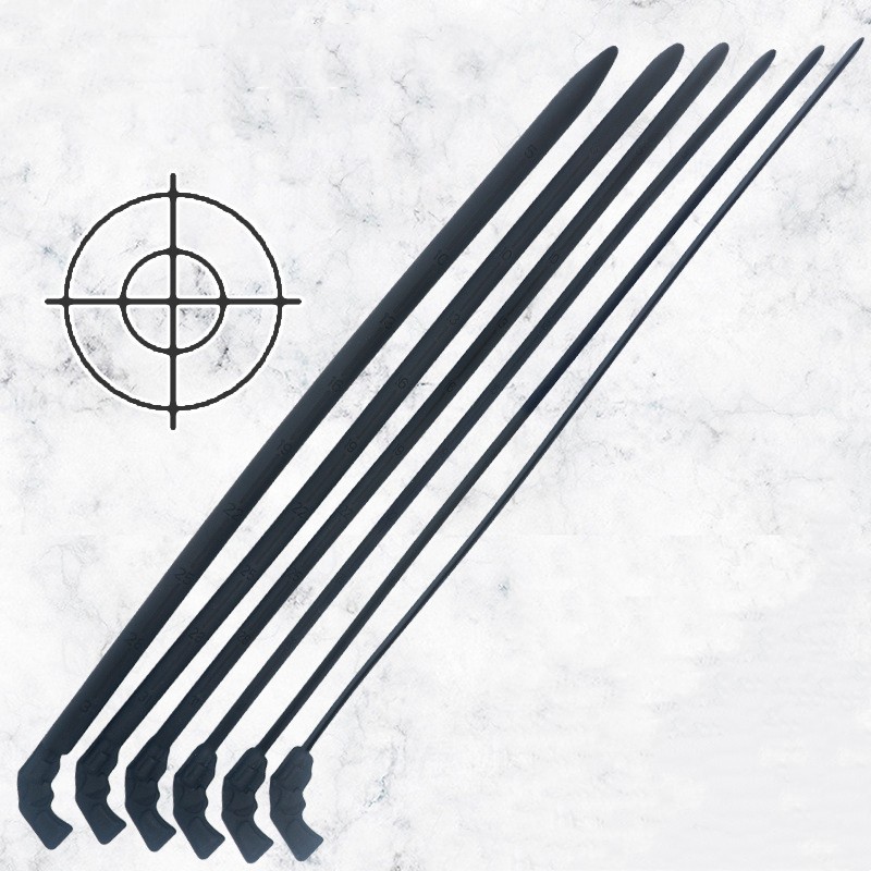 33cm/13 inches Long Pistol Shape Urethral Sound Rob -WeLovePlugs