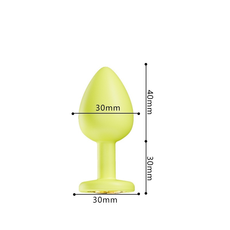 Crystal Diamond Anal Butt Plugs 3 Set
