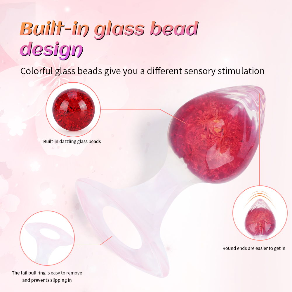 Crystalix Silicone Anal Plug-WeLovePlugs