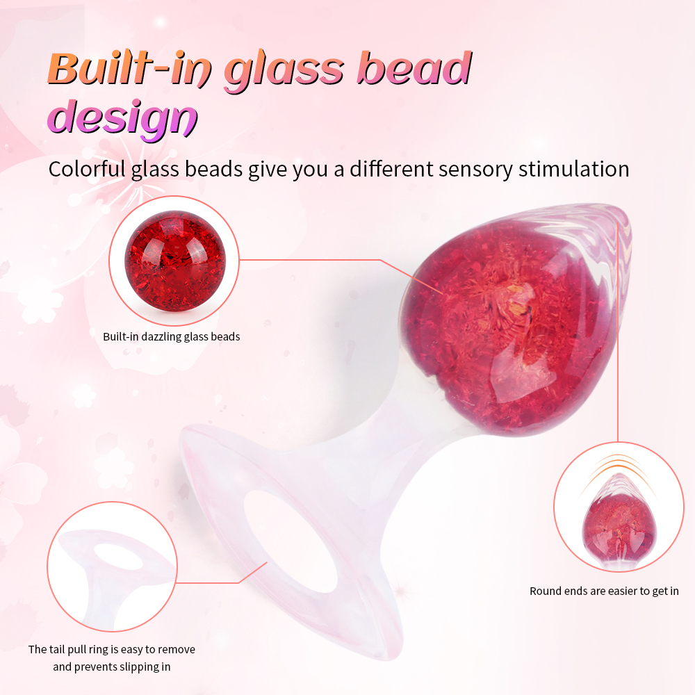 Crystalix Silicone Anal Plug-WeLovePlugs