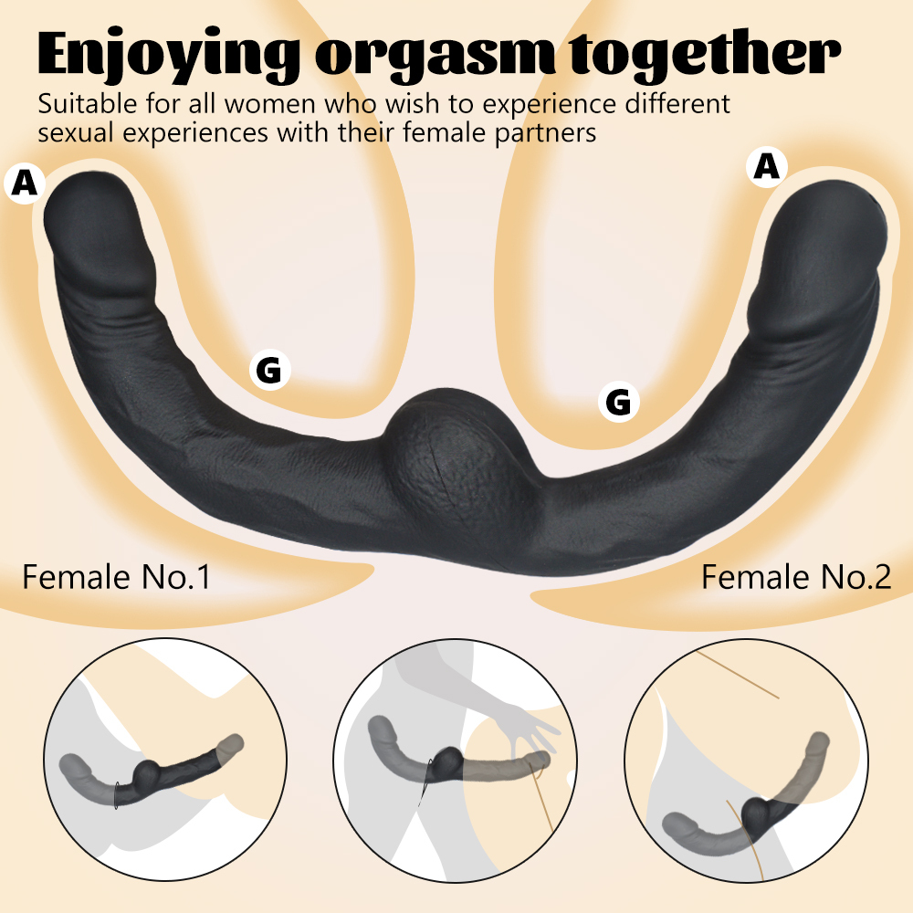 Lotus Duet Double End Realistic Dildo-WeLovePlugs