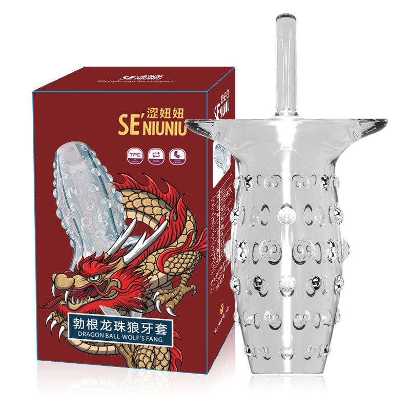 Reusable Penis Cock Sleeve Silicone Enlargement Sex Toys -WeLovePlugs