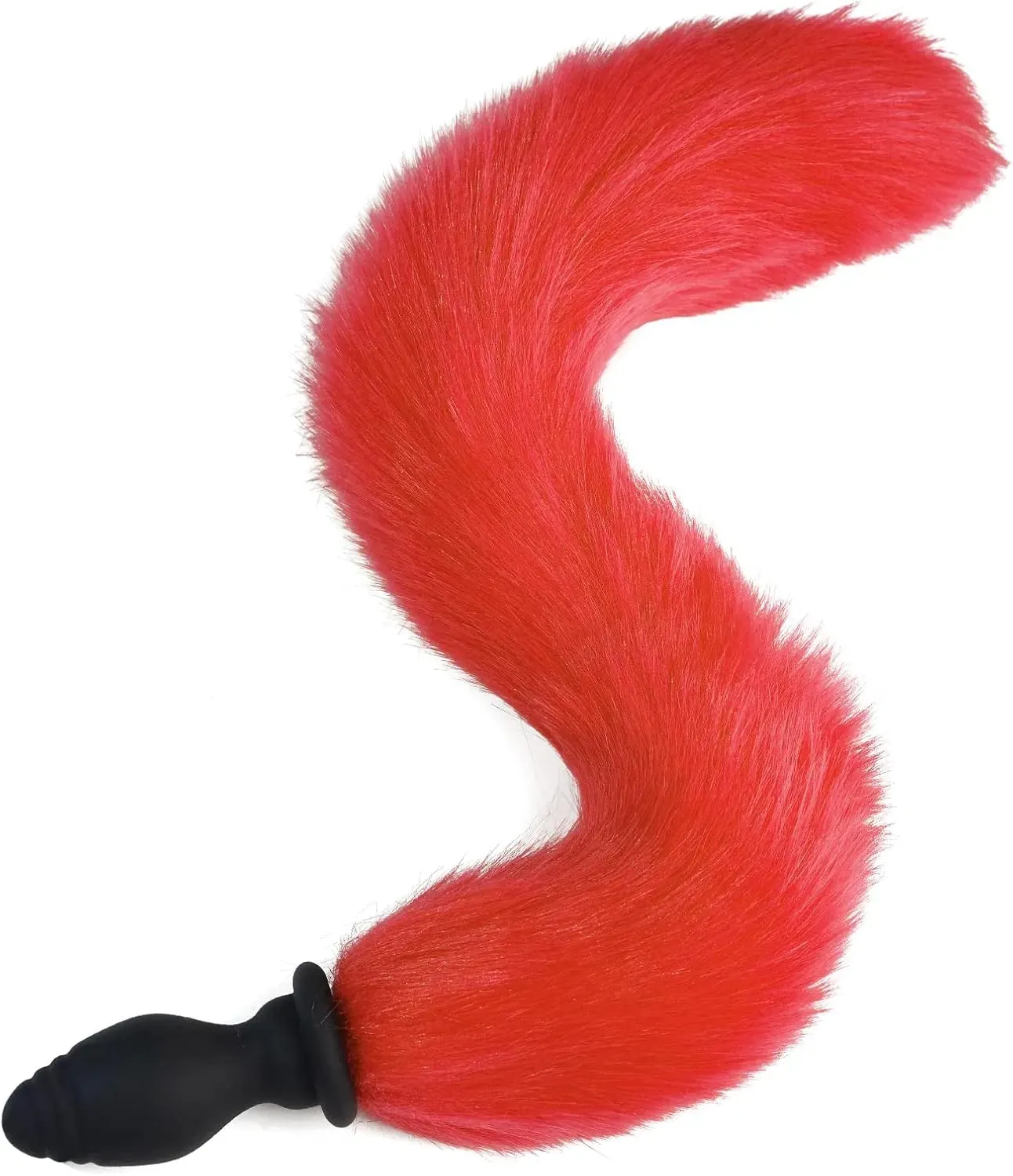 Multicolor Fox Tail Light Up Butt Plug with Remote
