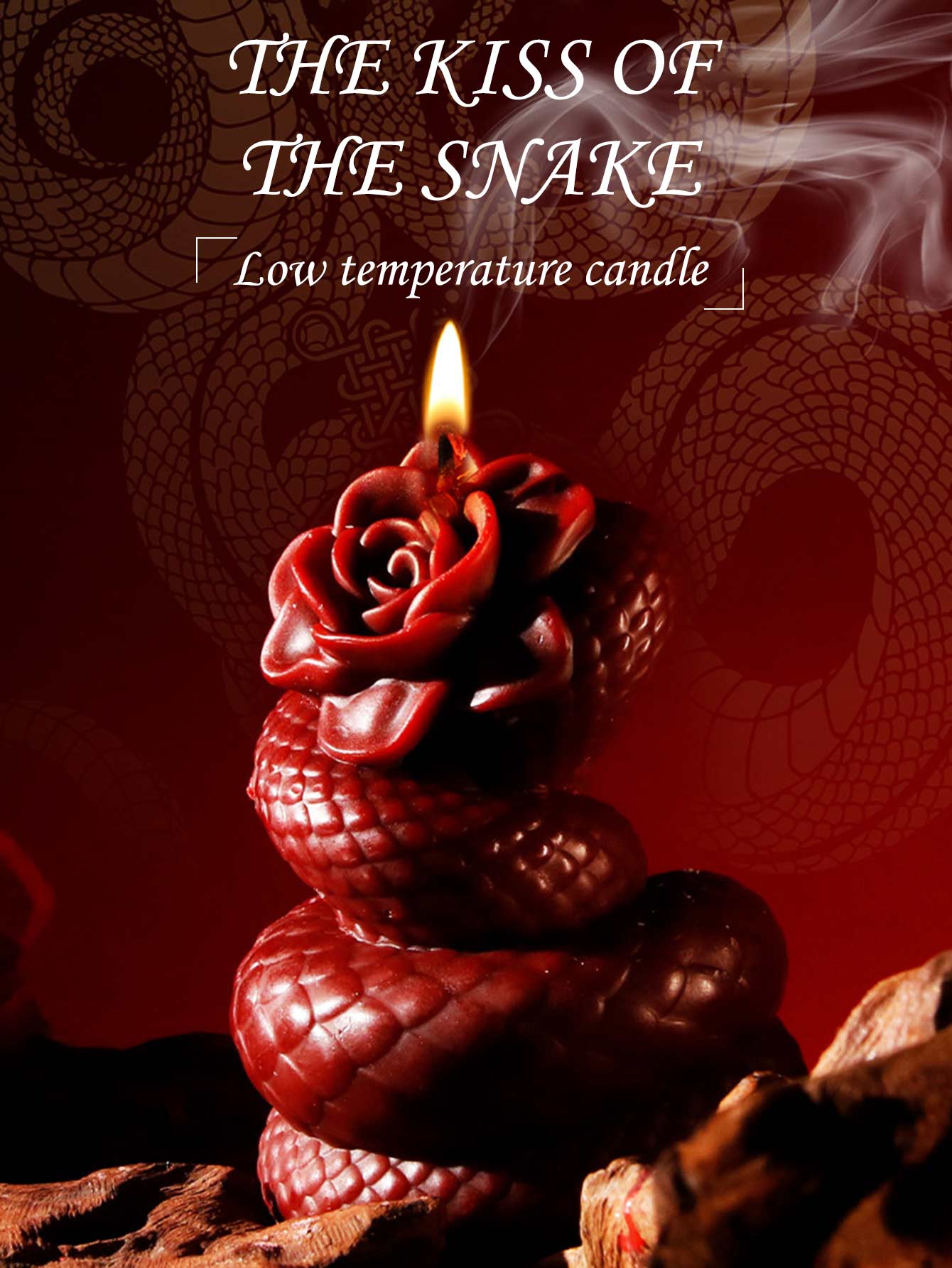Serpent Rose Low-Temperature Candle