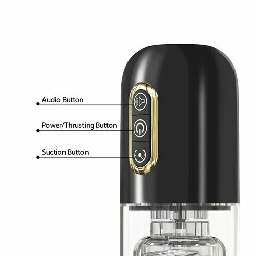 Telescopic Rotation 10 Modes Automatic Masturbator -WeLovePlugs