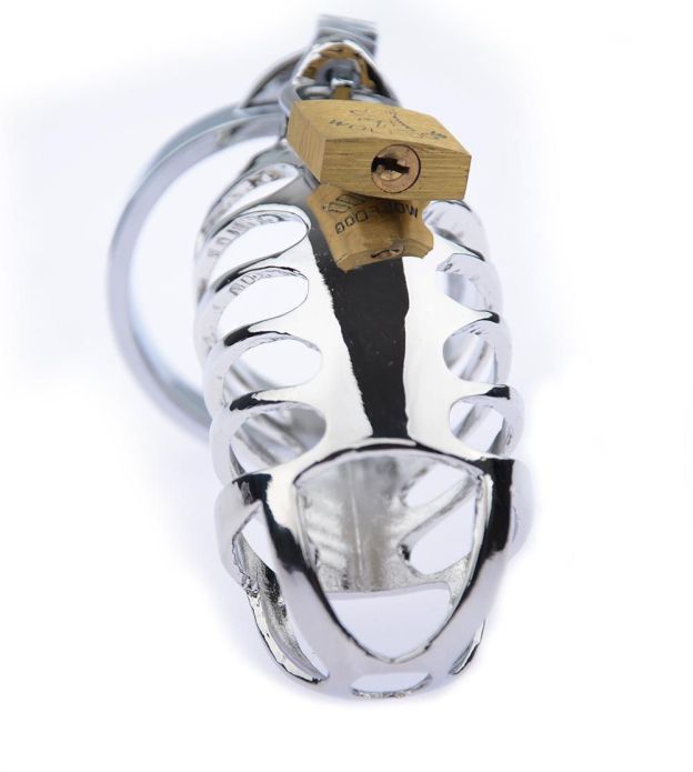 Slave Restraint Sparse Chastity Cage -WeLovePlugs