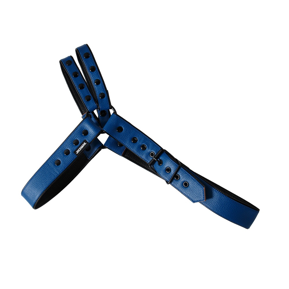 Adjustable Jockmail Men's Harness - Dark Blue - One Size - image 3