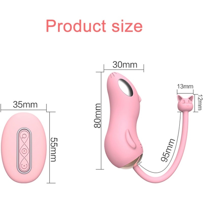 Miki 10-Speed Capybara Vibrator with Remote Control