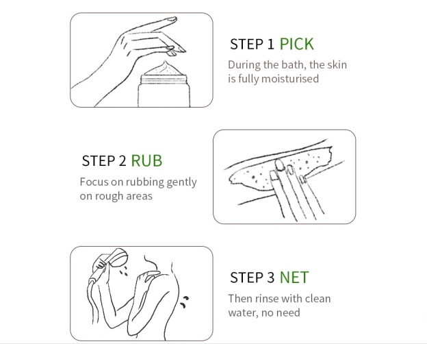 Fruit Bath Salt Soap Scrub -WeLovePlugs